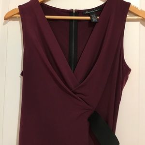 Kenneth Cole Burgundy Top with